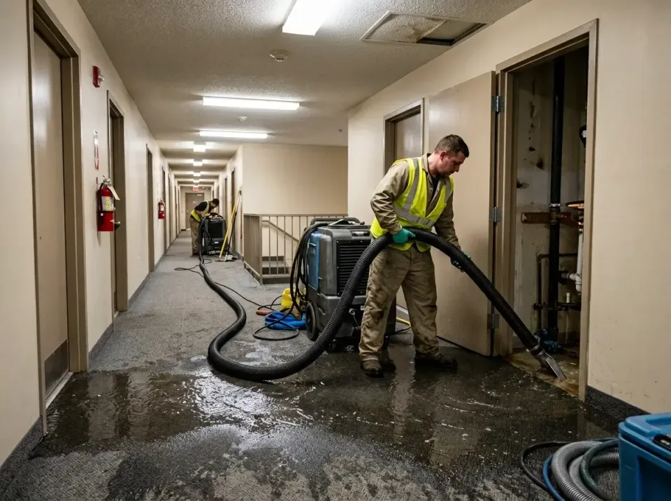 multi-unit-apartment-hallway-f-005 — frequently asked questions, Emergency Burst Pipe Water Extraction & Removal in Akron, PA